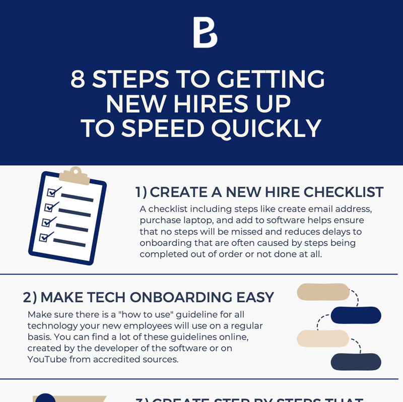8 Steps To Getting New Hires Up To Speed Quickly