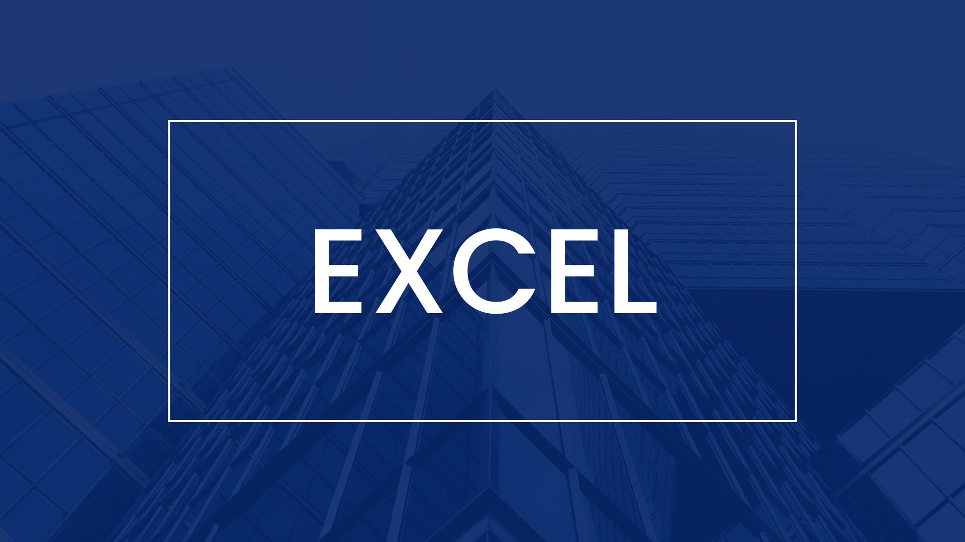 Excel - Building PPL
